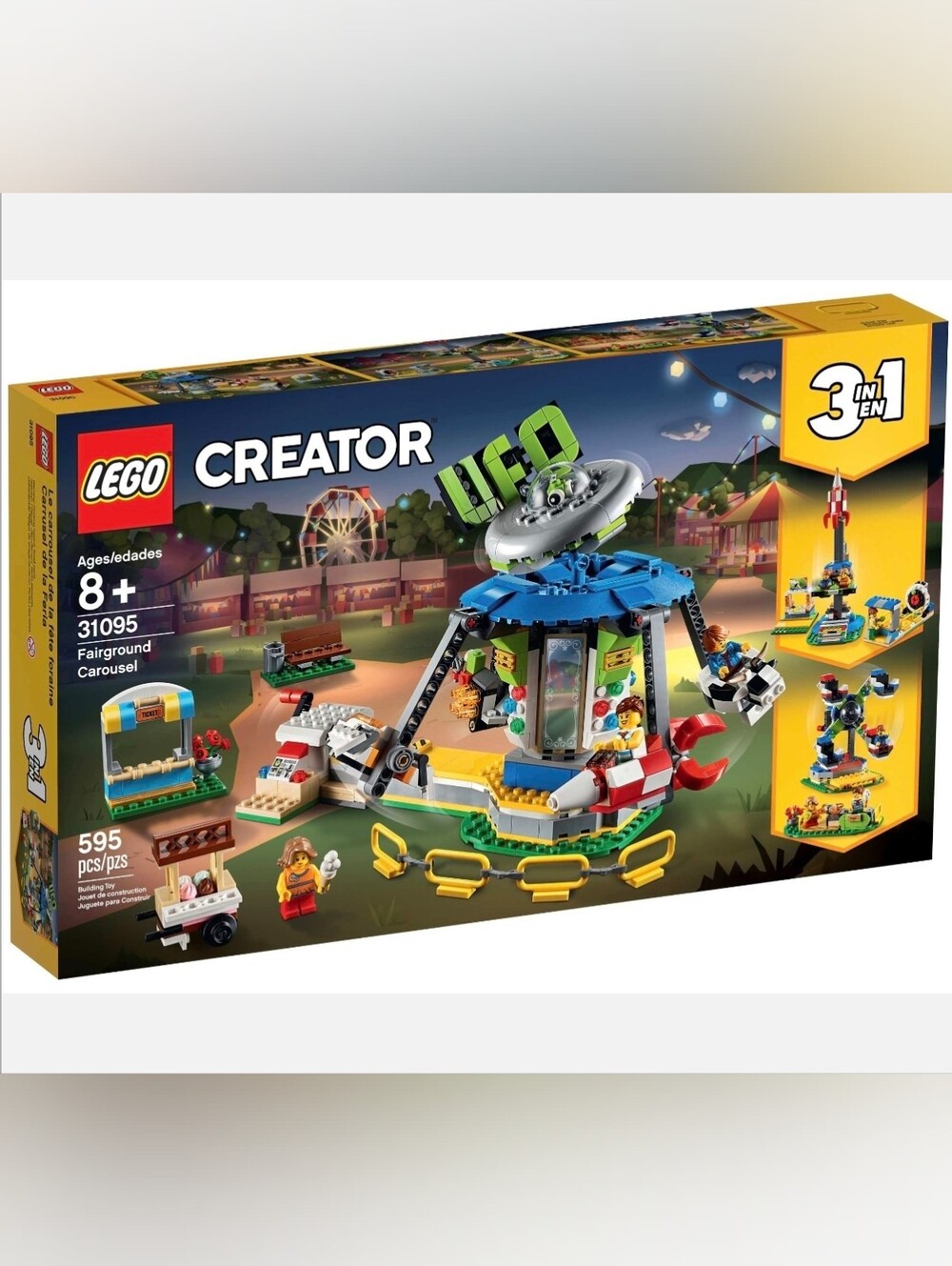 LEGO Creator 3-in-1 31095 Fairground Carousel BRAND NEW SEALED RETIRED